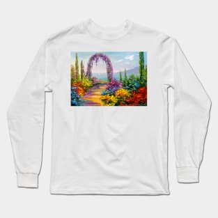 Blooming arch Long Sleeve T-Shirt